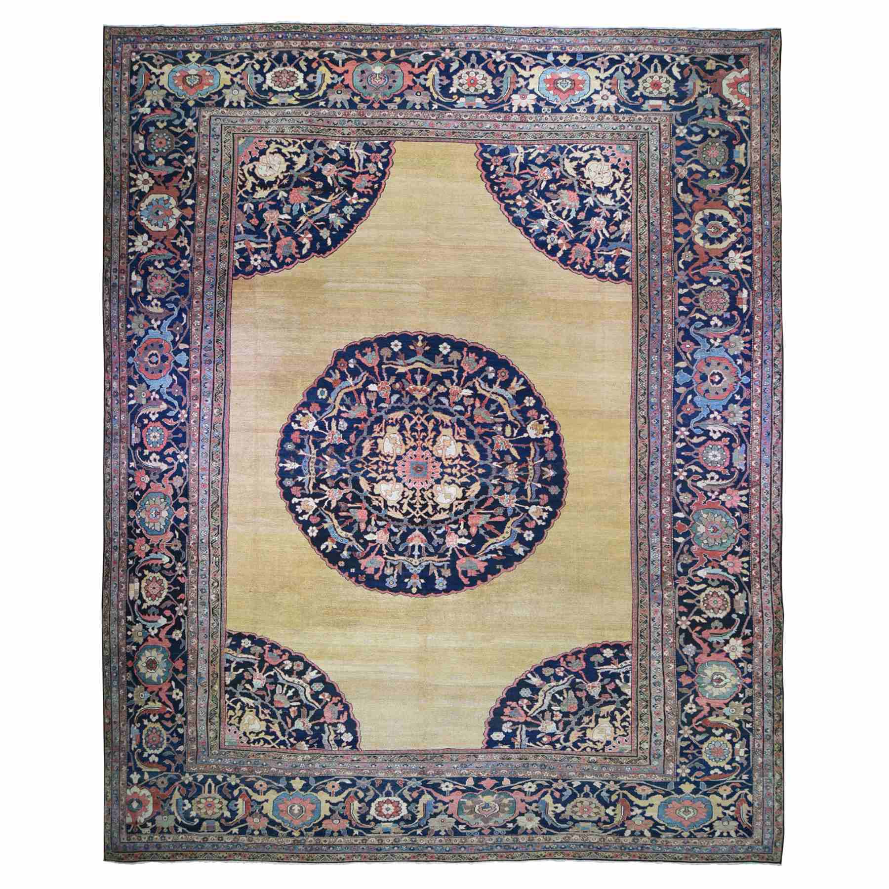 Traditional Wool Hand-Knotted Area Rug 16'3
